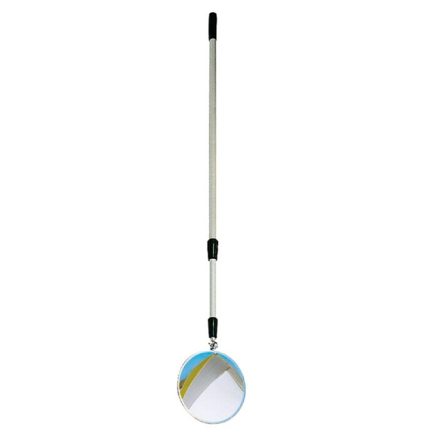 Stein HGS Inspektionsspiegel Vumax®, Ø 300 mm / 3 m, Teleskopstange 1-3 m, inkl. Licht, 32778