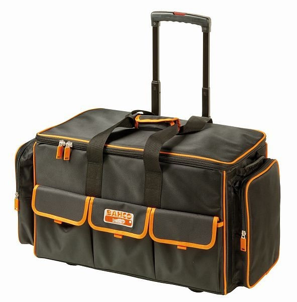 Bahco Werkzeugtasche auf Rollen mit Werkzeugen für die Reparatur & Wartung - 72-teilig, 4750FB2W-24A