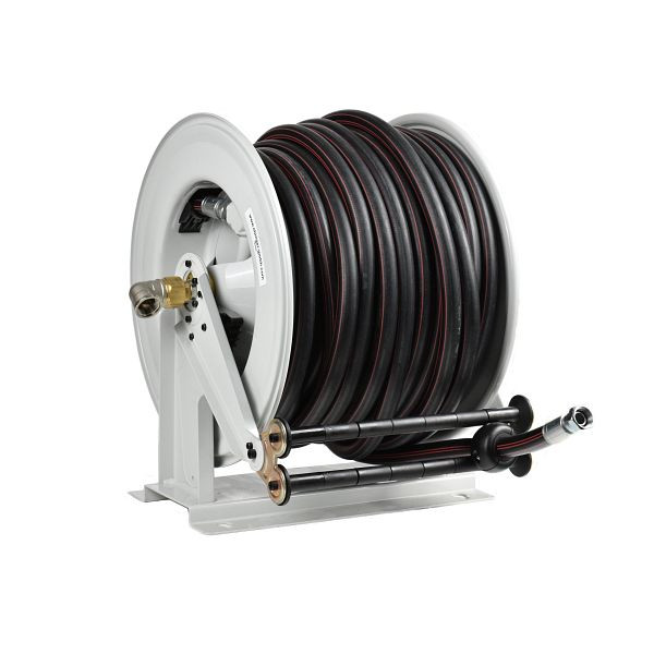 Ebinger Schlauchaufroller OSM 710, Max. 100bar/100°C, 40m - 19mm ID Hochdruckschlauch 1SN, 1.710.233