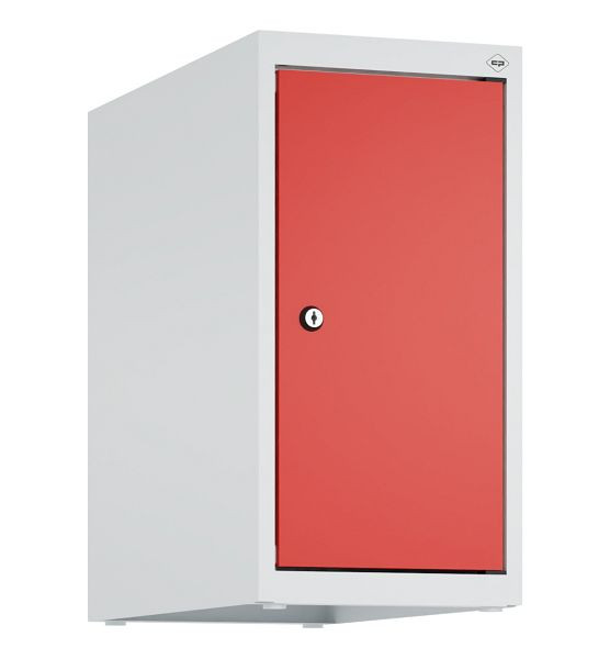 C+P Schrankaufsatz Classic PLUS, Aufsatzschrank, 7035/3020, Zylinderschloss, 500x250x500mm, 1 Abteil, 080090-19 S10017