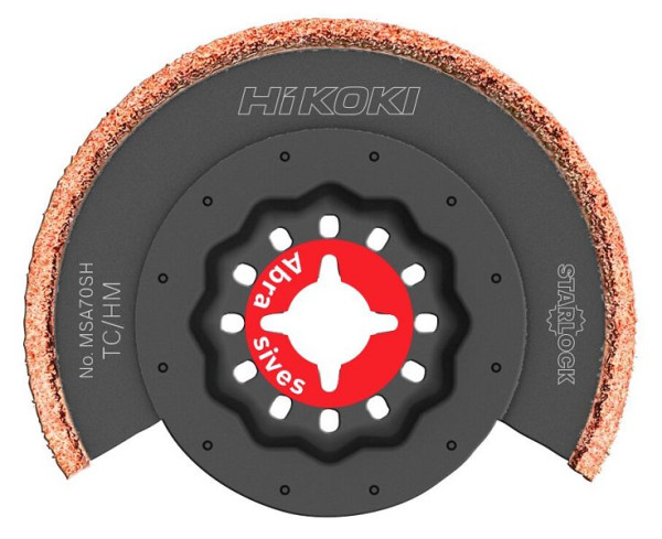 HiKOKI Multi tool Blatt Abrasiv TC STARLOCK MSA70SH, 782760