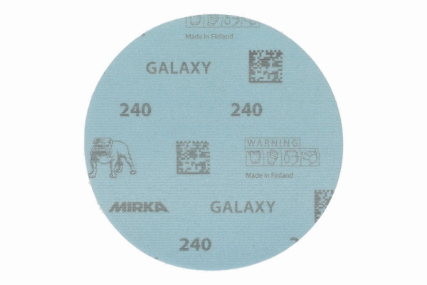 Mirka Schleifscheibe GALAXY 125mm Grip 240, VE: 100 Stück, FY61209925