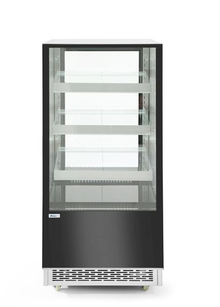 Arktic Kühlvitrine mit 3 geneigten Regalen, LxBxH: 650x833x1460 mm, 233306