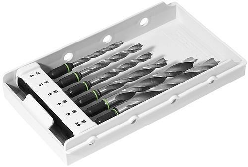 Festool Bohrerkassette DB WOOD CE SET TL 6x, VE: 6 Stück, 769093