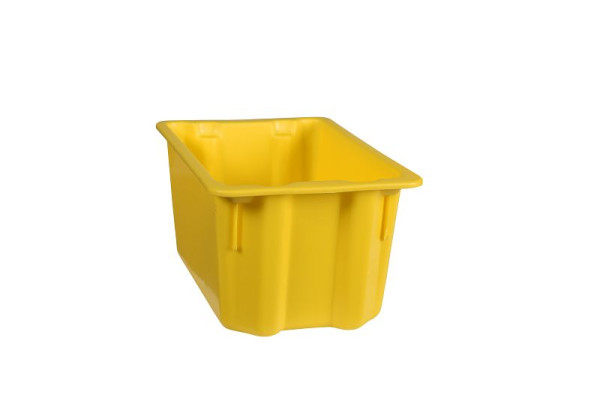 Plastipol-Scheu K 400/2 POLYBOX PP GELB, 300 mm x 200 mm x 150 mm, 28420014