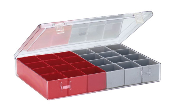 LA-KA-PE Sortimentskasten 4.03, Inhalt: 24 Stück 49x49x40, VE: 10 Stück, 12020 01 10