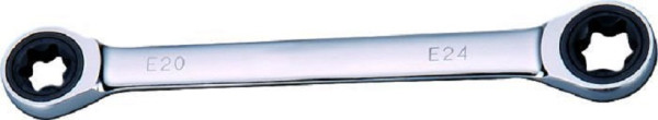 Boxo TX-E-Doppel-Ring-Ratschenschlüssel E14xE18, GWS0-1418