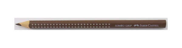 FABER CASTELL Buntstift Jumbo GRIP, van Dyck braun, 110976