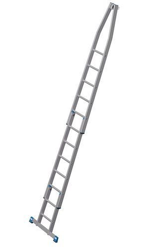 Krause Steckleiter aus Aluminium, 2-teiliges Set, 12 Sprossen, 307665