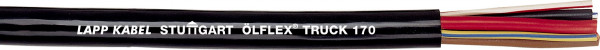 LappKabel ÖLFLEX® TRUCK 170 FLRYY 2X1,5, weiß/schwarz, VE: 100 Meter, 7027000