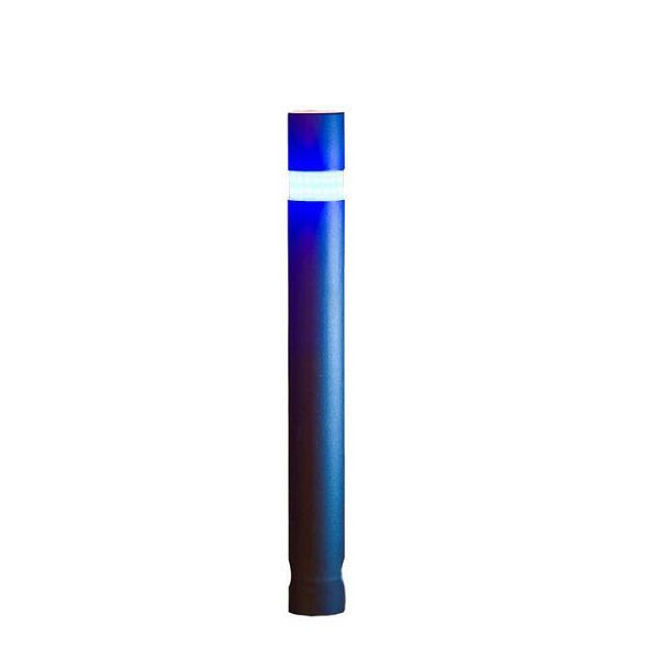 Stein HGS Leuchtpoller -Delion LED-, RAL 3020 verkehrsrot, Pfosten: Ø 98 mm, 25161