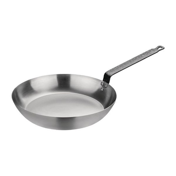 Vogue Bratpfanne C-Stahl Induktion 30,5cm, für intensive Nutzung, GD006