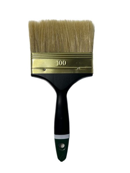 VaGo-Tools Malerpinsel Lasur Flach englische Form universal Flachpinsel 100 mm, VE: 6 Stück, 191-040-6_vx