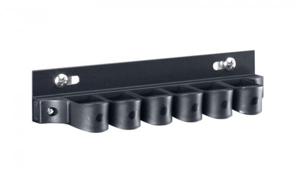 bott perfo Klemmhalter für 5 Teile BxTxH: 150x37x29 mm, Kunststoff / schwarz, VE: 3 Stück, 13008008