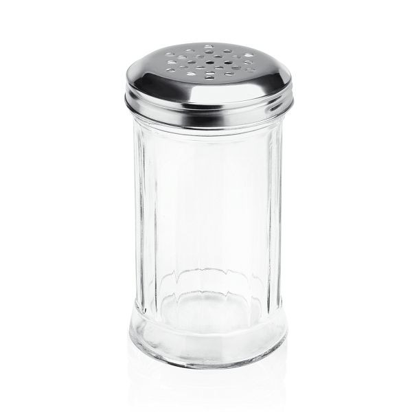 WAS Streuer, 0,30 Liter, Durchmesser 7,5 cm, Glas, VE: 6 Stück, 1491002