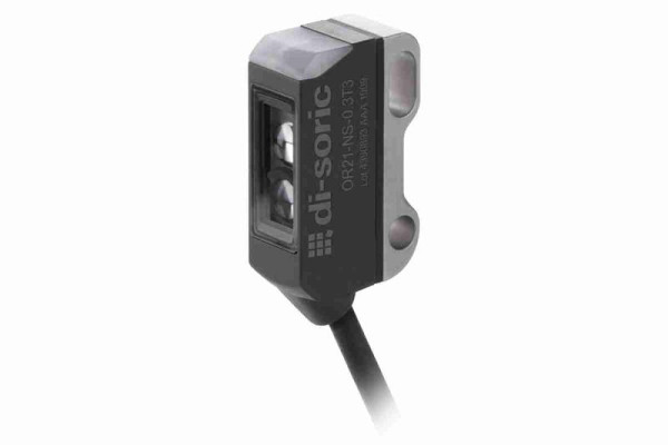 di-soric OR21-NS-0.3T3 Reflexionslichtschranke, Reichweite 20-1.800 mm, npn, 100 mA, NO, Pigtail, 0,3 m, 212988