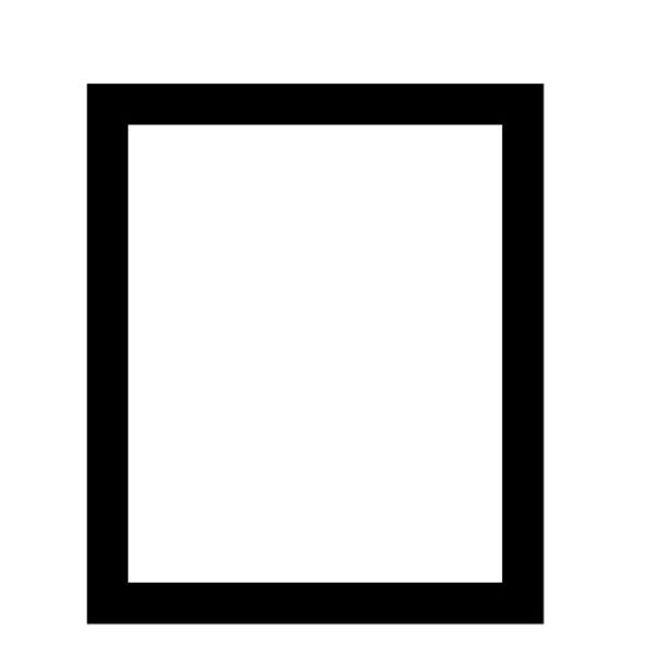 Deskin Bodenschutzmatte für Teppichböden, aus Polycarbonat, transparent, Form E, 900 x 1200 mm, 215453