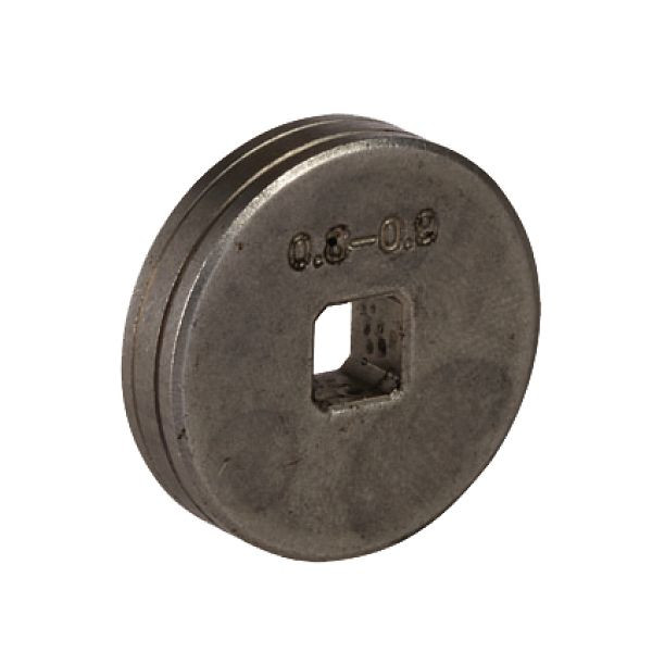 Schweißkraft Vorschubrolle einzeln 0,6 – 0,8mm V-Nut für Stahl-, Edelstahldraht, 1019010