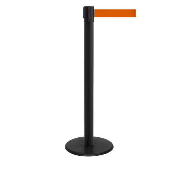 Stein HGS Personenleitsystem -P-Line Famous-, schwarz, orange, mit Gurtendstück (Standard), Gurtlänge: 4 m, 12822-2202