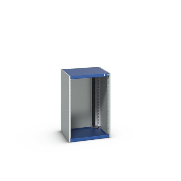 bott cubio Schubladenschrankgehäuse, BxTxH: 650x650x1000mm, RAL 7035/5010, Enzianblau, 40019108.11V