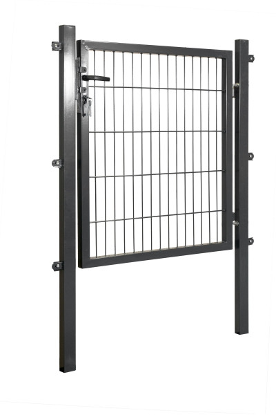 FA-Bausysteme BASIC Gartentor 1-Flügelig Anthrazit Breite: 1000 mm Höhe: 1400 mm, 142108