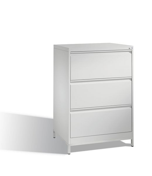 C+P Hängeregistraturschrank Acurado, H1045xB787xT590mm, Farbe: Lichtgrau, Griffleiste, 12923-312 S10049