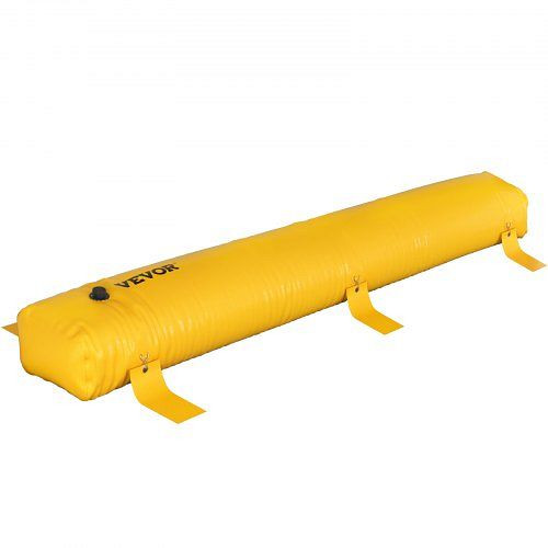 VEVOR Hochwasserbarriere Hydrobarriere 12' Länge x 12" Höhe zur Wasserumleitung, F12FT20IN12IN76FRV0