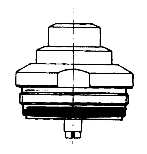 Benkiser Druckknopfgarnitur komplett für Modell 893, Spülmenge 3 + 6 L, 0835112