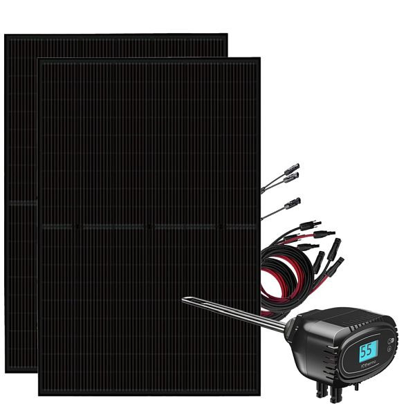 Offgridtec Solaranlage 900W inkl. 1kW Fothermo Heizstab für Warmwasserboiler, 4-01-024911-001