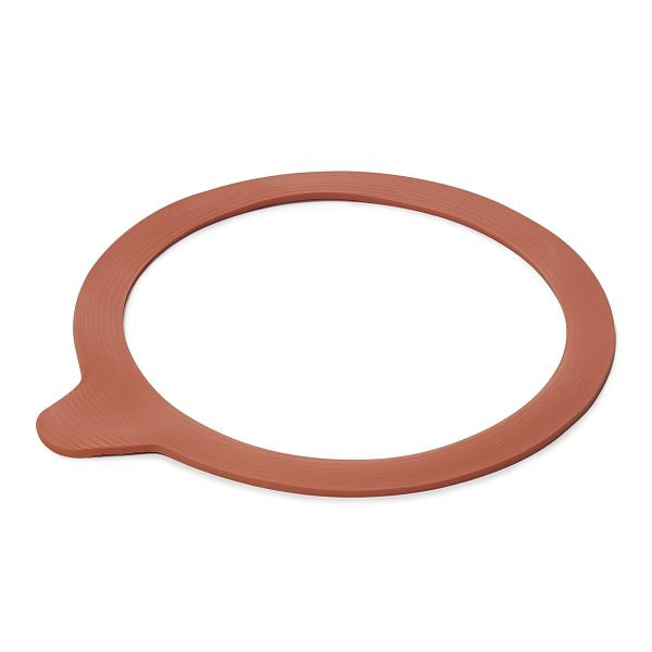 WAS Dichtungsring Set Weck, Ø 8 cm, Naturkautschuk, VE: 10 Stück, 8074112