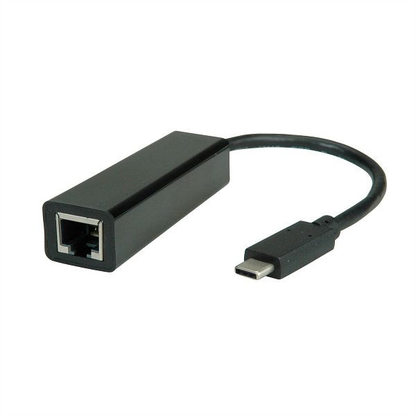 VALUE USB 3.2 Gen 2 Typ C zu Gigabit Ethernet Konverter, 12.99.1115
