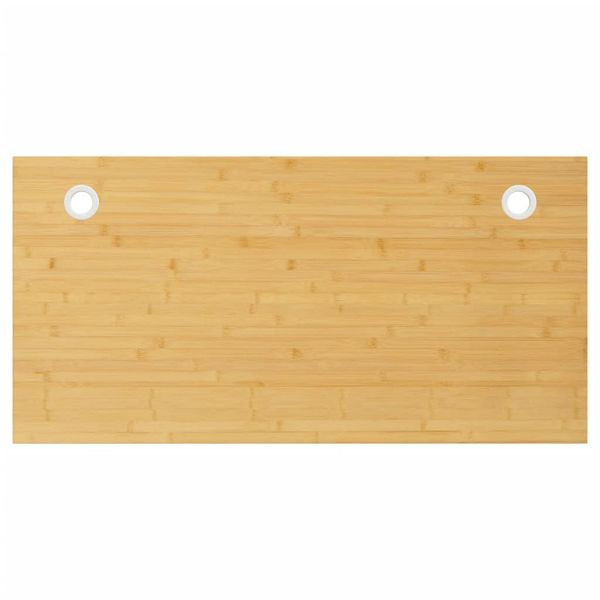 vidaXL Schreibtischplatte 80x40x1,5 cm Bambus mit Lackierung, 352751