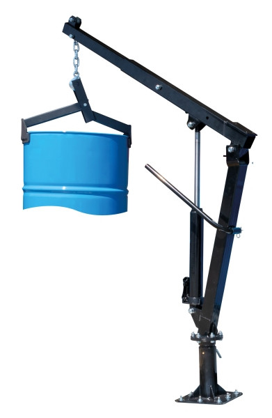 Rapid Fasshebekran, Maße (LxBxH): 50 x 27 x 140 cm, Gewicht: 46 kg, 25 147