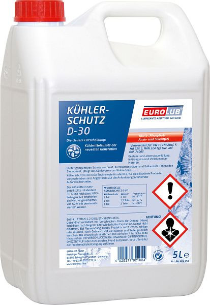 Eurolub KÜHLERSCHUTZ D-30, VE: 5 L, 821005