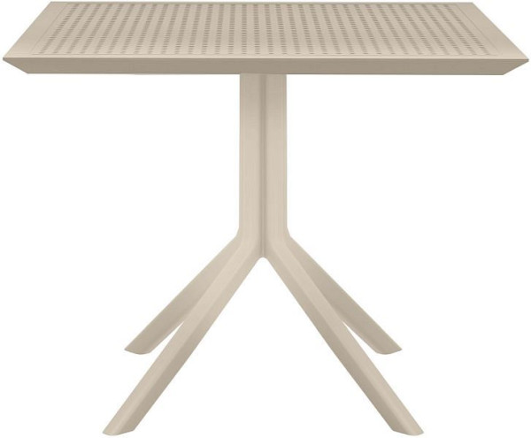 CLP Gartentisch Sky 80 cm, taupe, 305049, 4251563419488