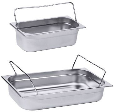 Contacto GN-Behälter 1/3, 200 mm mit Bügelgriffen, 6713/200