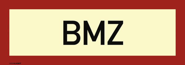 Moedel BMZ, Folie, langnachleuchtend, 160-mcd, 297x105 mm, 57722