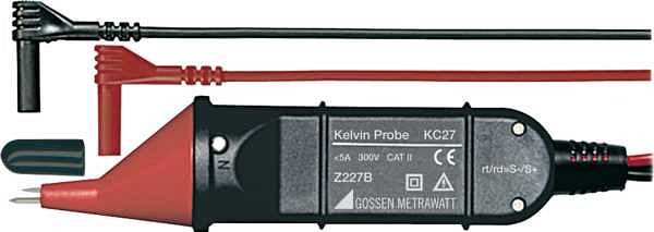 Gossen Metrawatt Kelvin-Sonde, 1 Set: 2 Stück, KC27, Z227B