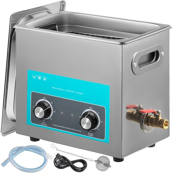 VEVOR Knob Control Ultrasonic Ultraschallreiniger 6,5 L, QXJ6.5LXNS0000001V2