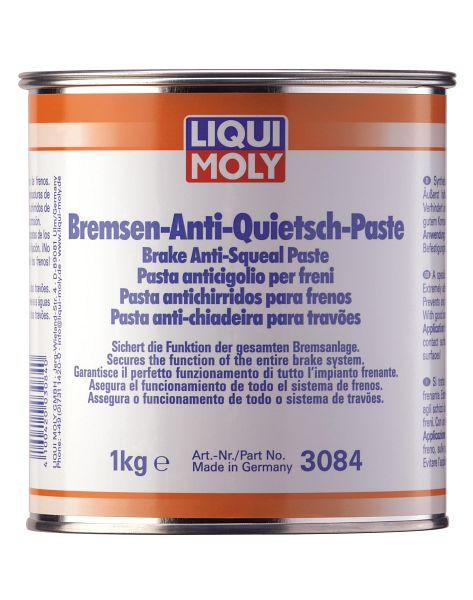 LIQUI MOLY Bremsen-Anti-Quietsch-Paste, Dose Blech, VE: 1 kg, 3084