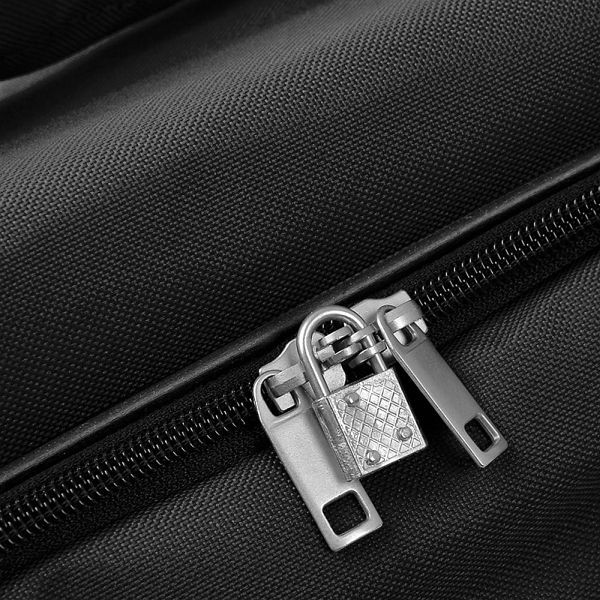 monzana XXL Reisetasche mit Trolleyfunktion 160L schwarz, 101889