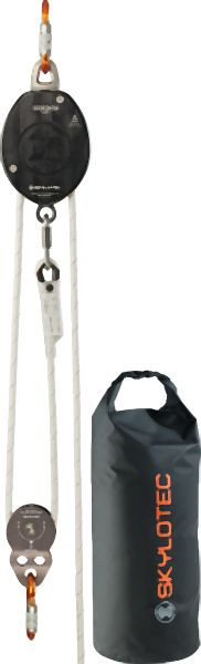 Skylotec Gordon Flaschenzugsystem Last-Gerät konfiguriert 2:1, Seillänge: 50 m, SET-438-2-50