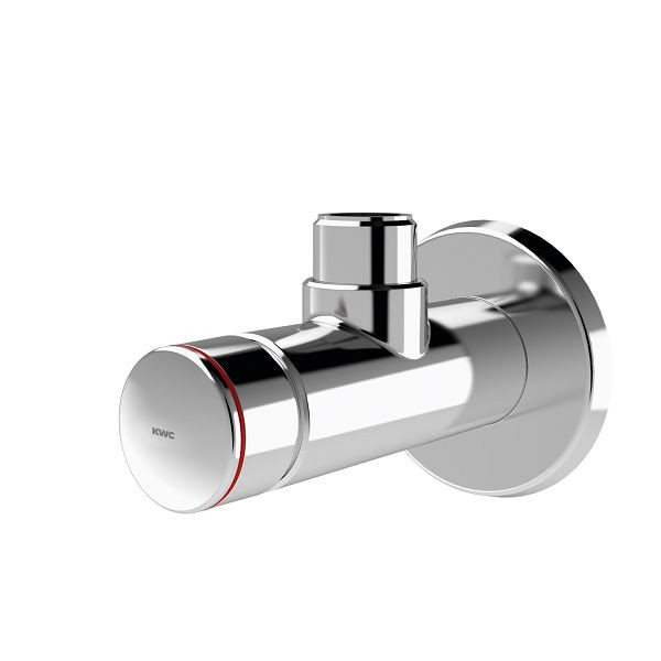 KWC Wandventil, F3, hydraulisch, ohne Mischung, für Bogen/Duschrohr, 2030034414