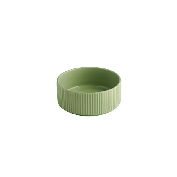 APS Schale THE GRID - Porzellan salbei, Ø 14 cm, 450 ml, stapelbar, 19112