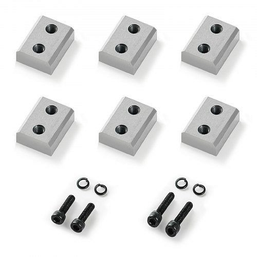 VEVOR Bewehrungsschneider Ersatzklingen 6 Stk., für 32 mm #10 elektrischen Bolzenschneider, CR12MOV-Stahl, inkl. Schrauben, GJQDJDP13D32KTW0S001V0