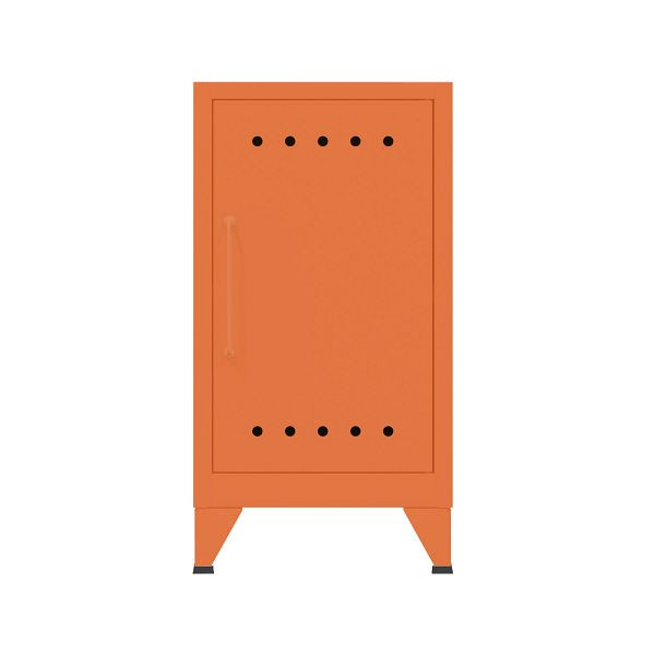 Bisley Fern Ablageschrank, inkl. einem festen Fachboden, Griff links, 603 orange, FERMINRH603
