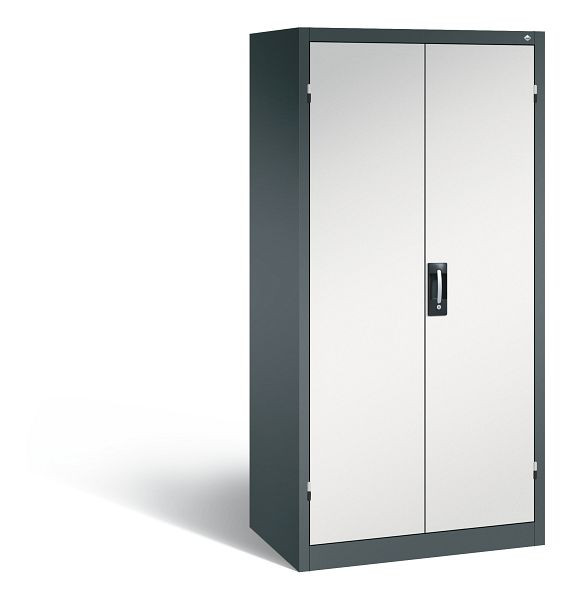 C+P Werkzeugschrank Acurado, H1950xB930xT600mm, Farbe: Anthrazitgrau / Lichtgrau, Muldengriff, 8922-503 S10125