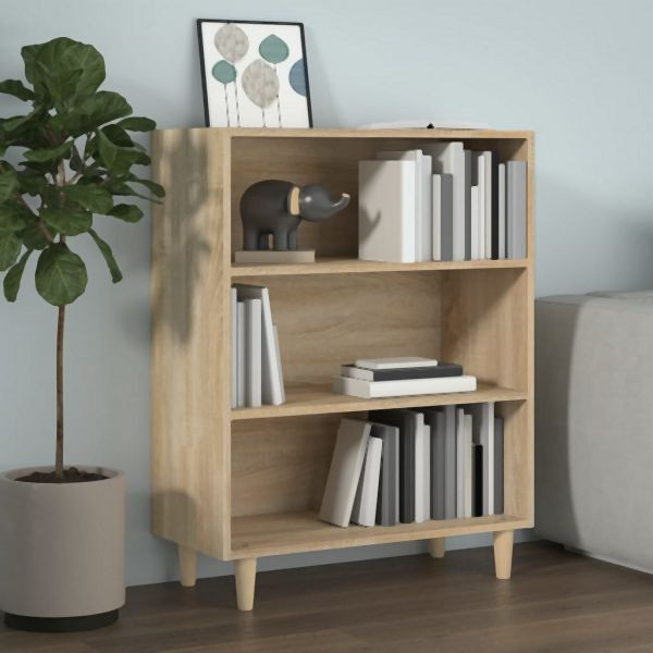 vidaXL Sideboard Sonoma-Eiche 69,5x32,5x90 cm Holzwerkstoff, 812243