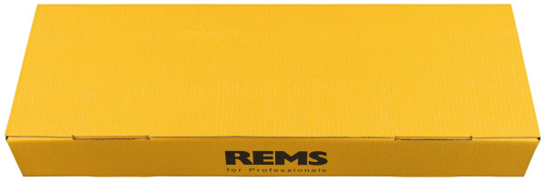 REMS Karton gelb R, Maße (LxBxH): 380 x 160 x 60 mm, 090068 R
