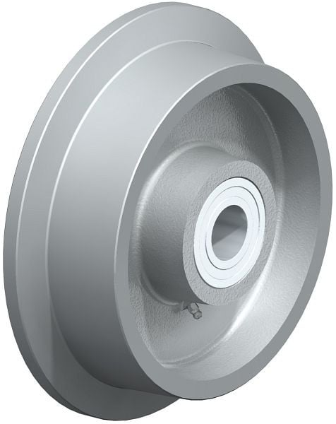 Blickle SPK 251K Rad aus Stahl, Grau, 28530